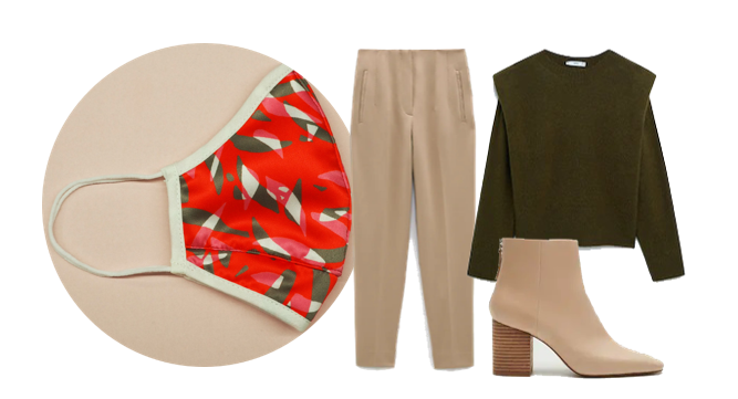 COMBINA NUESTRAS MASCARILLAS CON TUS LOOKS DE DIARIO