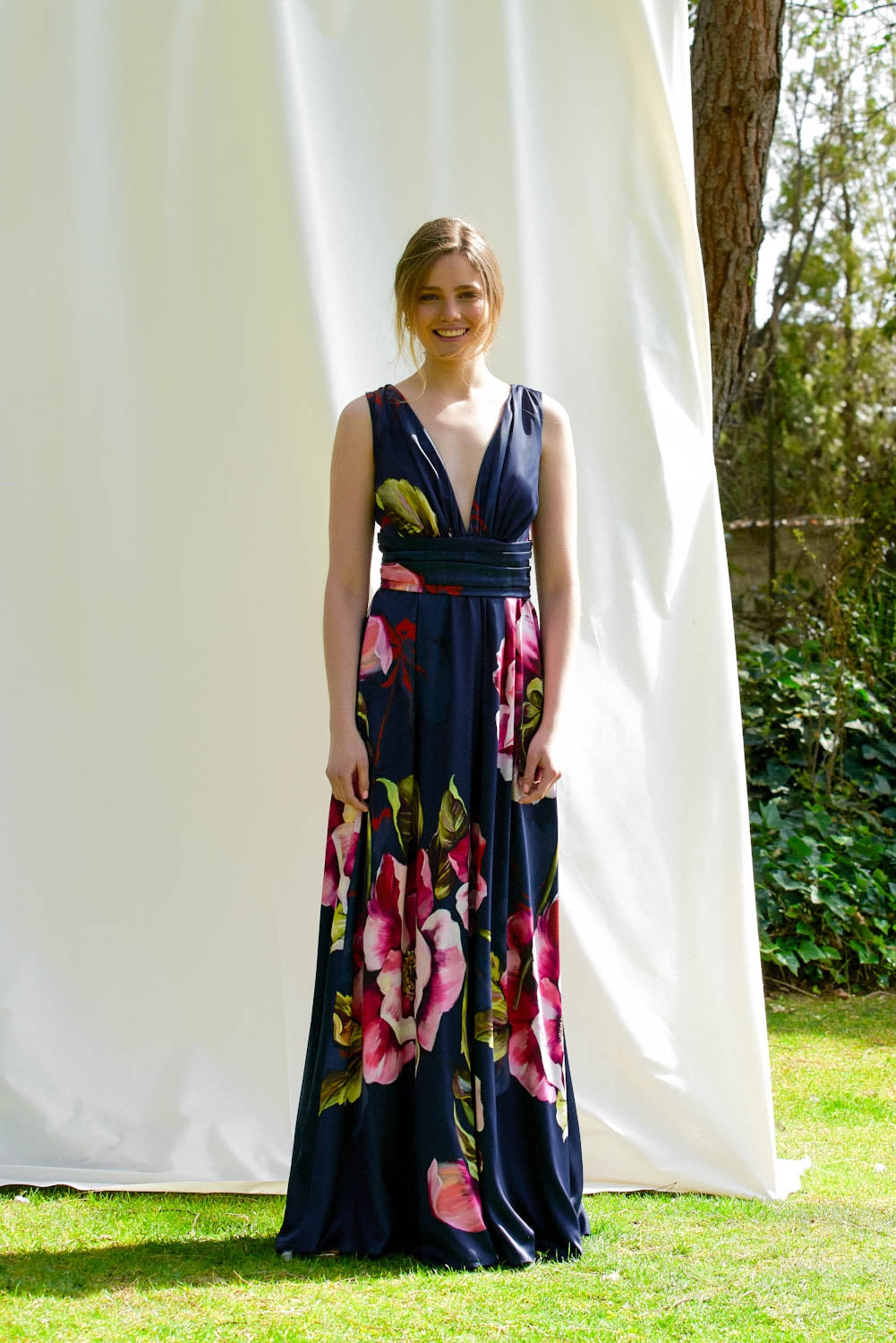 Vestido largo - Donatella Floral