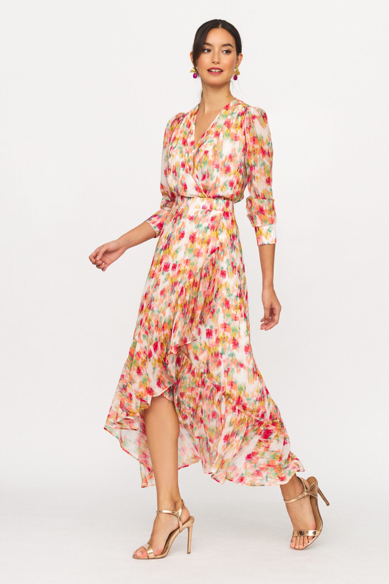 Conjunto blusa y falda Martina_delante