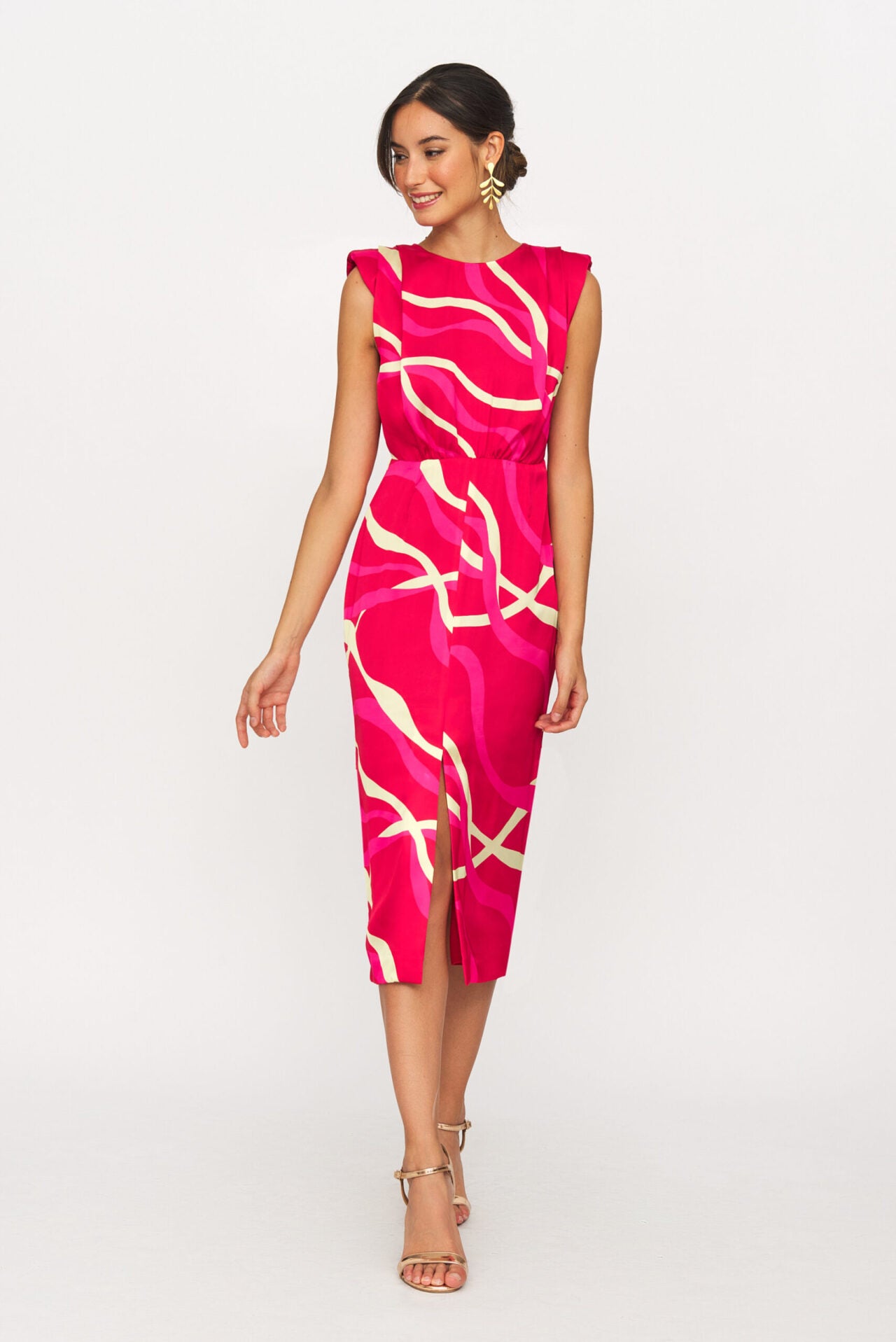 Vestido hombreras Ruth_delante