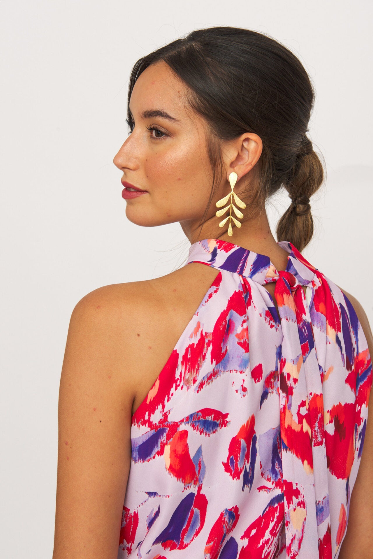 Vestido lazada Aldara_detalle