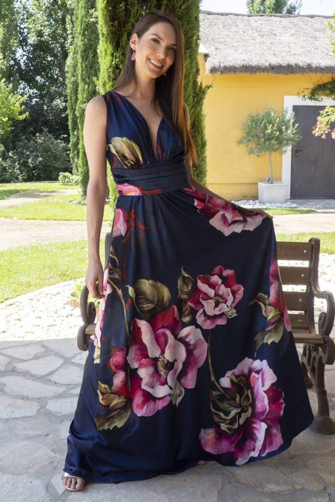 Vestido largo - Donatella Floral